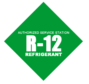 Authorized Service Station - R-12 Refrigerant